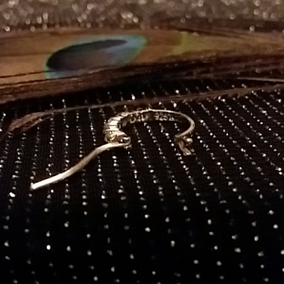 SOLD Hoop Earrings 925 - Picture 5 of 5